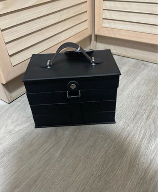 Estuche Maquillaje Profesional Negro