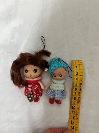 2 Portachiavi Bamboline