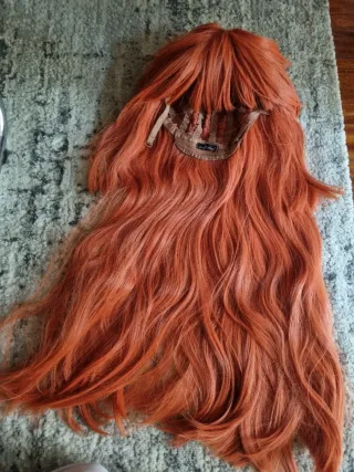 Peluca japonesa naranja, marca swallowtail