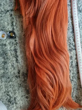 Peluca japonesa naranja, marca swallowtail