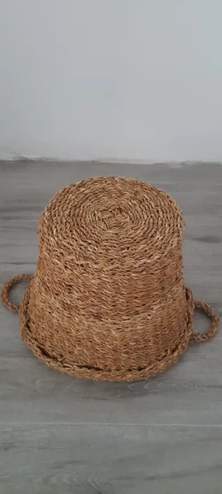 cesto esparto decoracion macetas ropa