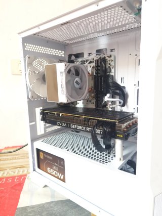 PC Gaming TOTAL WHITE -RTX 3070 EVGA Ryzen 5 5600x