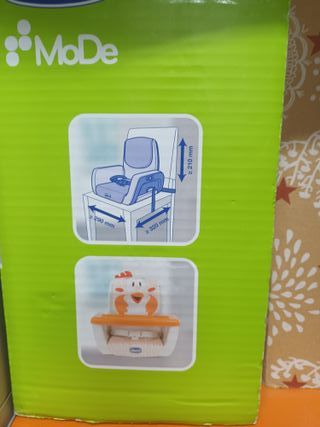 Trona de bebé con diseño de pollo