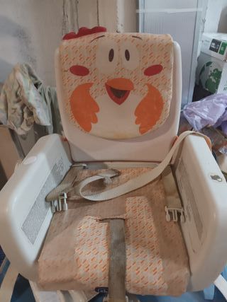 Trona de bebé con diseño de pollo