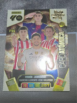 Cromo Adrenalyn XL 25/26 Atómica