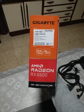 Tarjeta Gráfica Gigabyte Radeon RX 6600 EAGLE 8GB