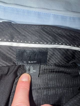 Traje H&M Negro Talla M