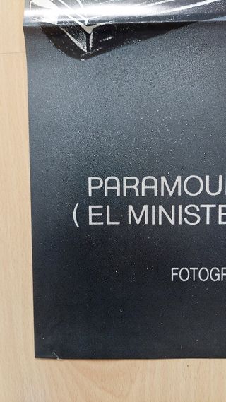 Cartel El Ministerio del Miedo (1944) Fritz Lang