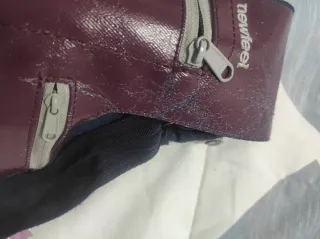 Bolso bandolera Newfeel azul y morado