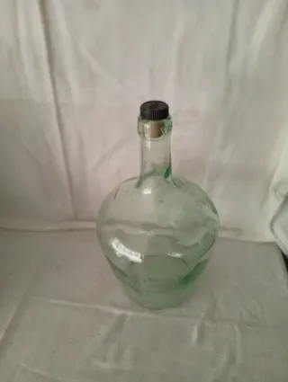 Damajuana de vidrio