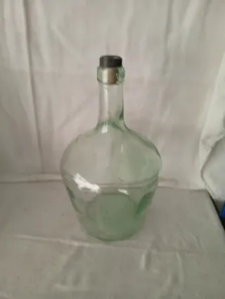 Damajuana de vidrio