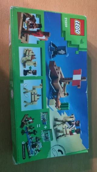 Lotti di 4 scatole Lego Minecraft in vendita