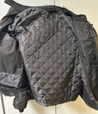Chaqueta Moto Talla S Negra