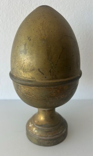 Remate de bronce de 13 cms