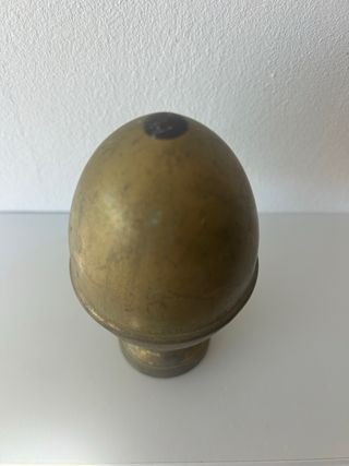 Remate de bronce de 13 cms