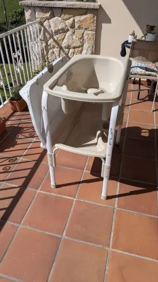 Cambiador de bebé Balera con bañera