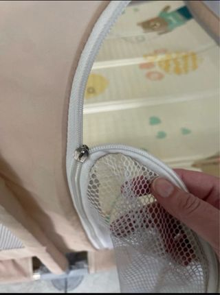 Parque Infantil Jupplies + Alfombra y Agarraderas