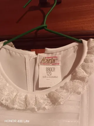 Traje de Comunión Niña Blanco