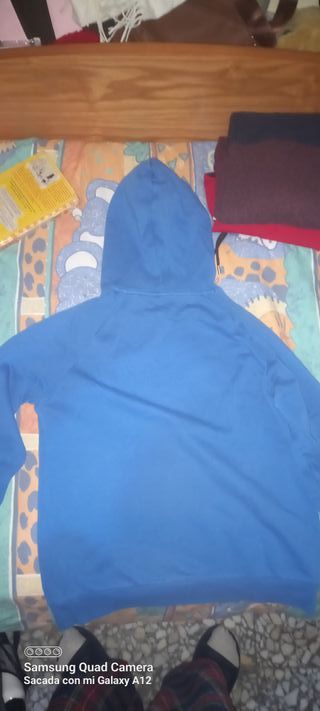 Sudadera Adidas Azul Talla L