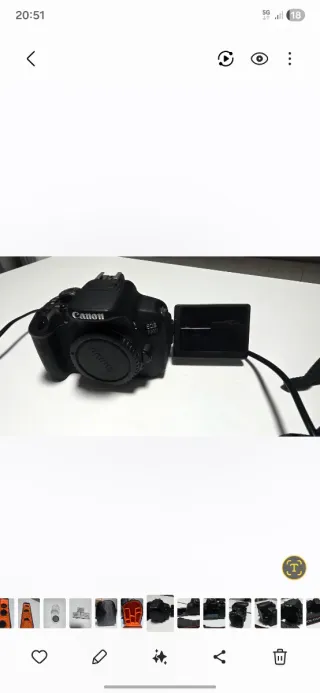 Cámara Canon EOS DIGITAL