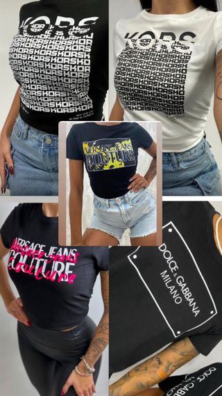 Camisetas  marcas distinas