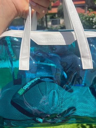 Bolso transparente Roberto Verino