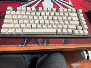 Teclado Yunzii RT80 Modificado Beige/Gris