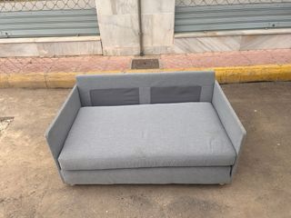 Sofá Cama 2 Plazas Gris