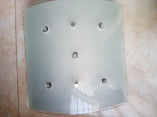 Lámpara de pared moderna cristal