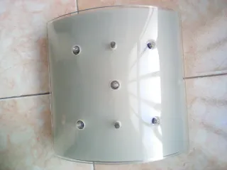 Lámpara de pared moderna cristal
