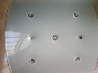 Lámpara de pared moderna cristal