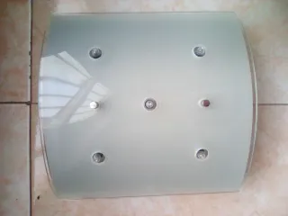 Lámpara de pared moderna cristal
