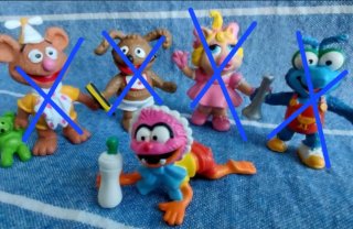 Figura PVC Animal Bebé