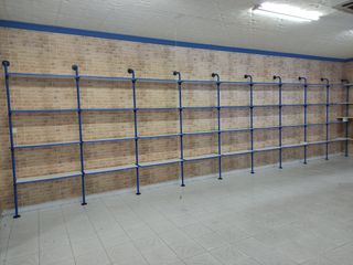 Estantería Tienda Metal-Madera