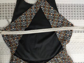 Vestido mini estampado Stradivarius Talla M