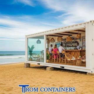 Casa modular con contenedores marítimos