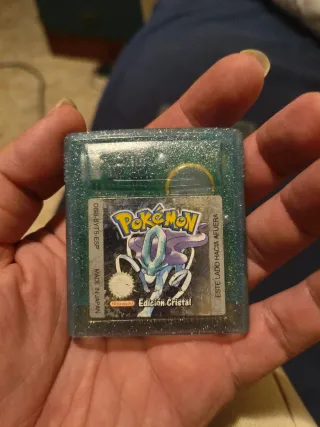 Game Boy Advance SP + Pokémon Edición Cristal