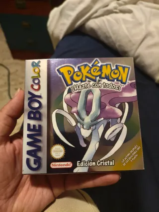 Game Boy Advance SP + Pokémon Edición Cristal