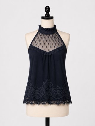 Top Naf Naf encaje