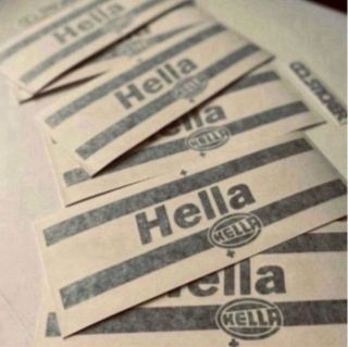 Pegatinas Hella Antinieblas BMW E36