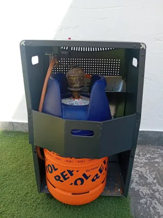 Estufa Orbegozo Butano/Propano Negra