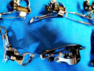 Lote Shimano Alivio MTB piezas y rueda años 90