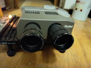 Proyector de diapositivas Rollei