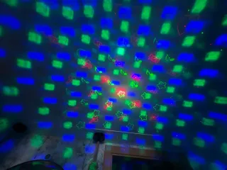 proyector luces de fiesta
