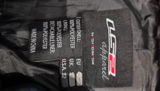 Calça motard LS2 preta com forro interno
