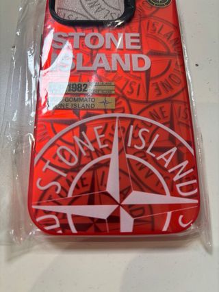 Funda Stone Island iPhone 16 Pro Roja