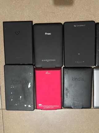 Lote Libros Electrónicos Kindle, Sony, Kobo, Fnac,