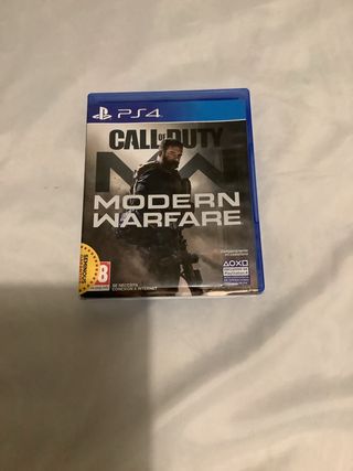 Call of Duty Modern Warfare PS4 Precio negociable