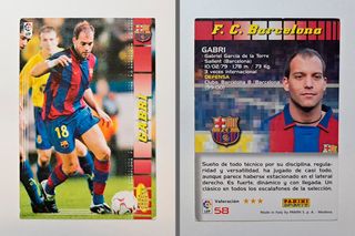 CARDS VINTAGE DE MAS 20 AÑOS - FC BARCELONA PART-2