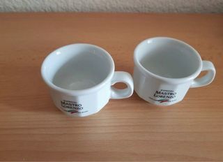 2 Tazze Espresso Mastro Lorenzo Ceramica
